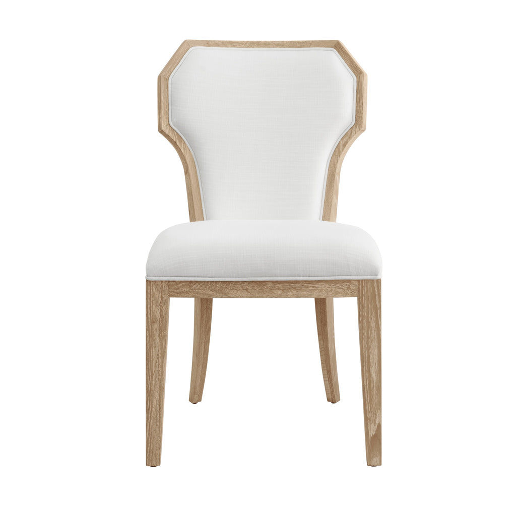 Tally Dining Chair in Cerused Oak - The Well Appointed House