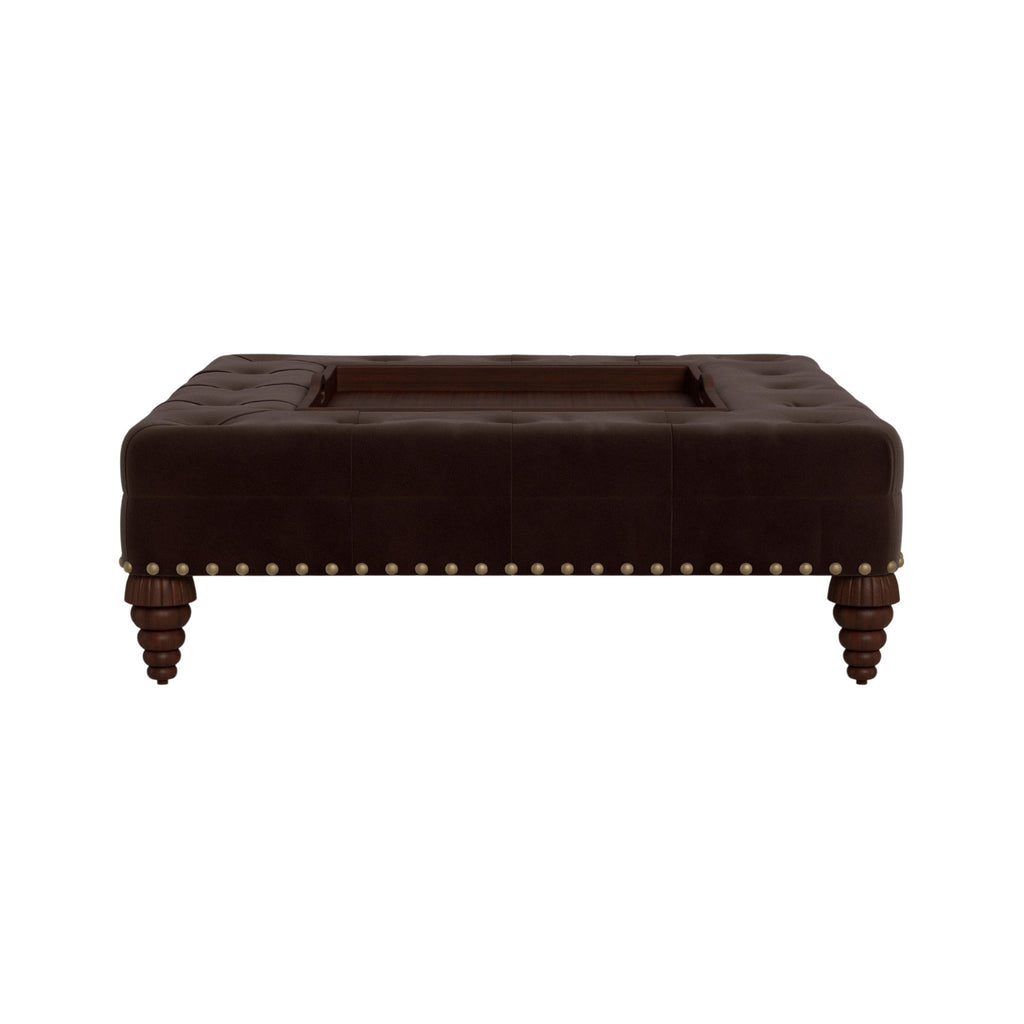 Tray Chic Ottoman- The Well Appointed House