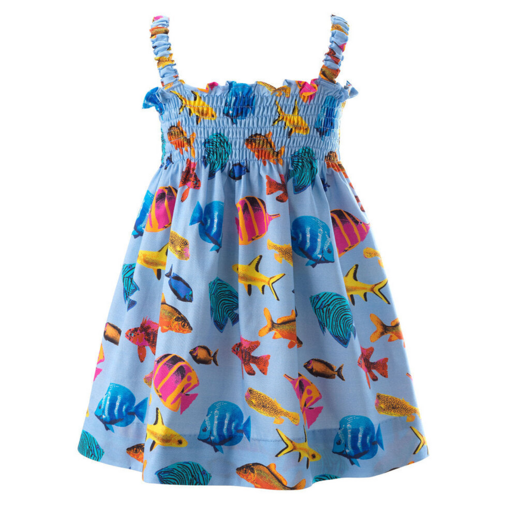 Tropical Fish Sundress & Bloomers - The Well Appointed House