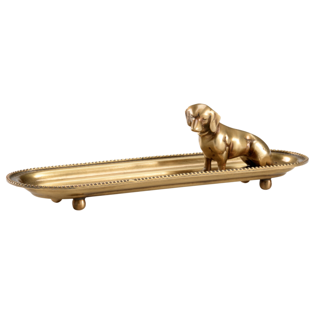 Brass Colonel Coin Tray - The Well Appointed House