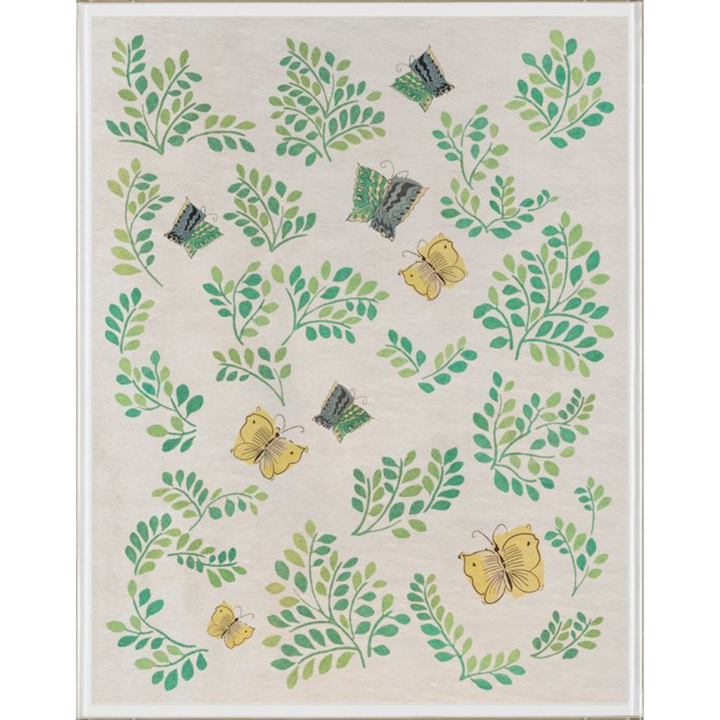French Tribute Collection, Leaves & Butterflies 2 - The Well Appointed House