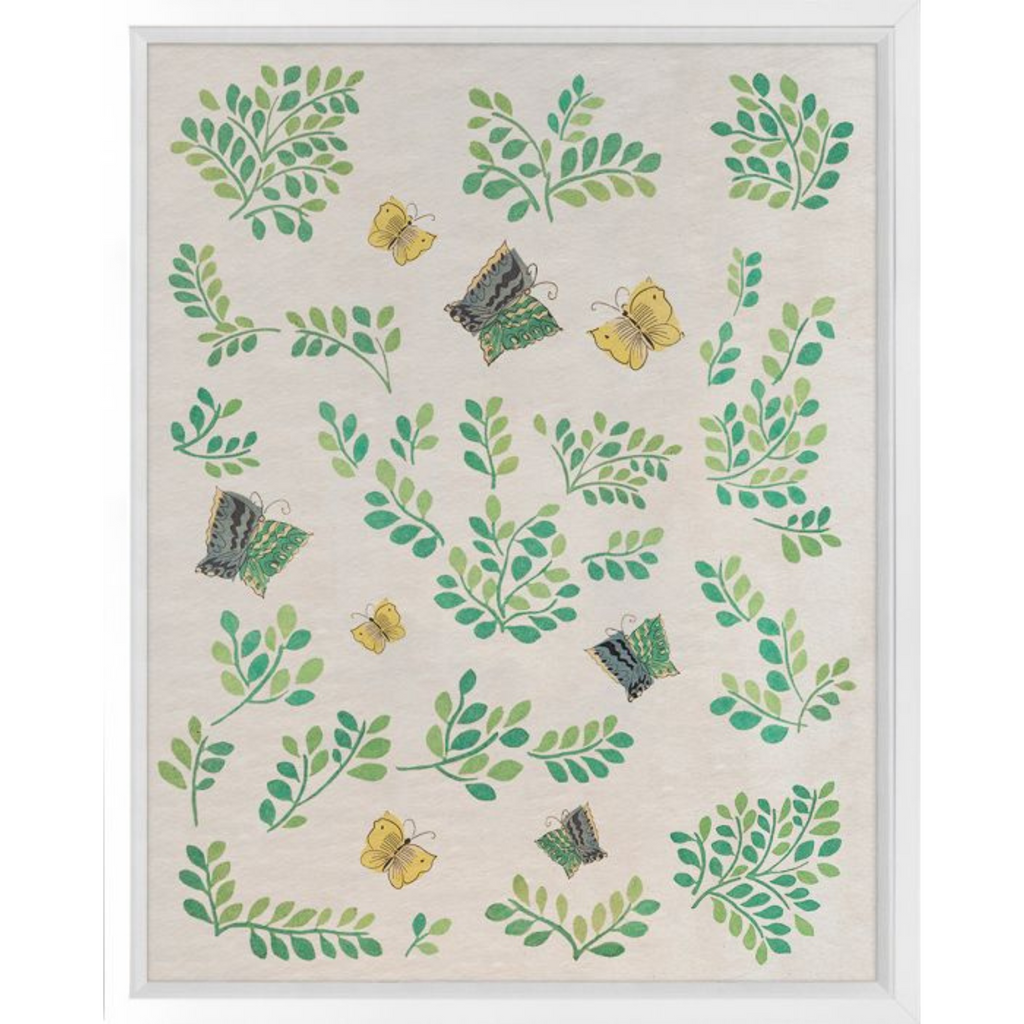 French Tribute Collection, Leaves & Butterflies 1 - The Well Appointed House