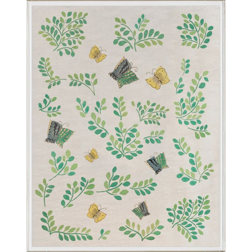 French Tribute Collection, Leaves & Butterflies 1 - The Well Appointed House