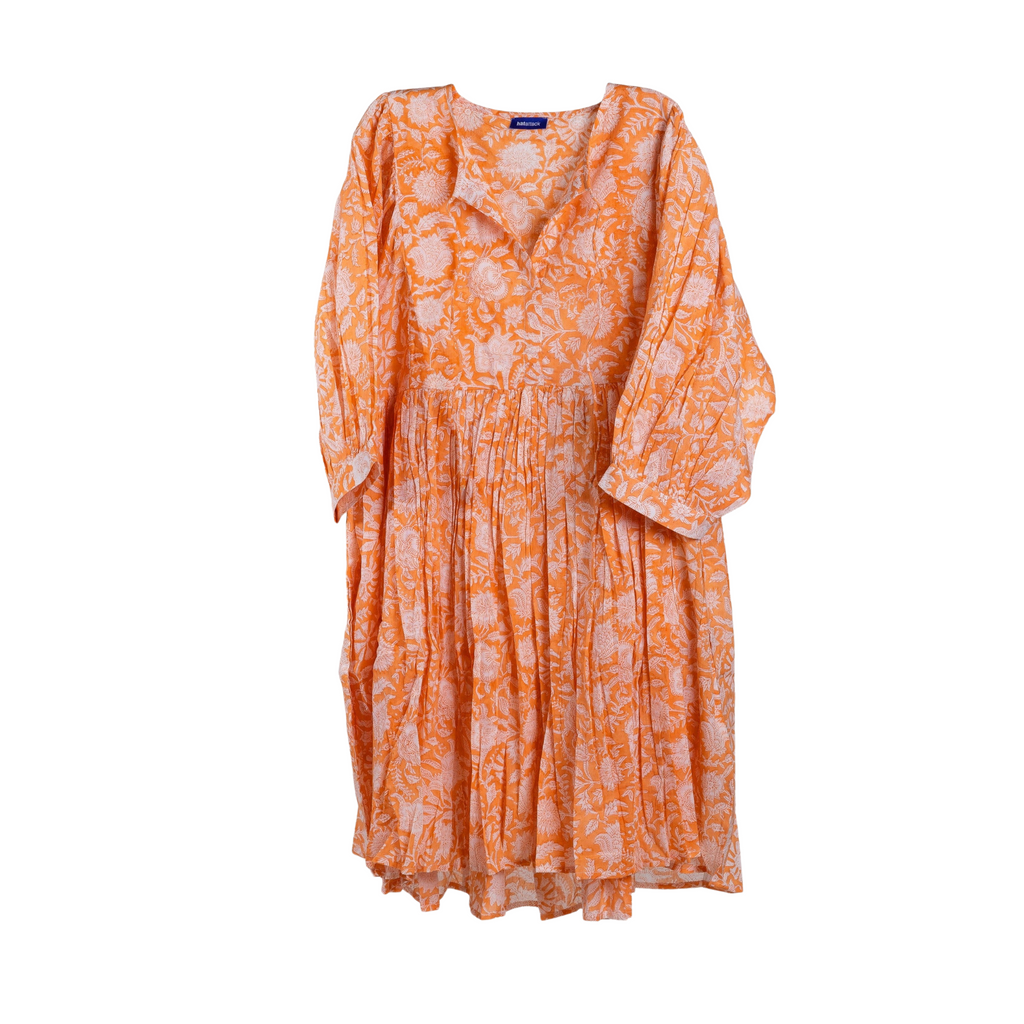 Amalfi Dress- Coral - The Well Appointed House