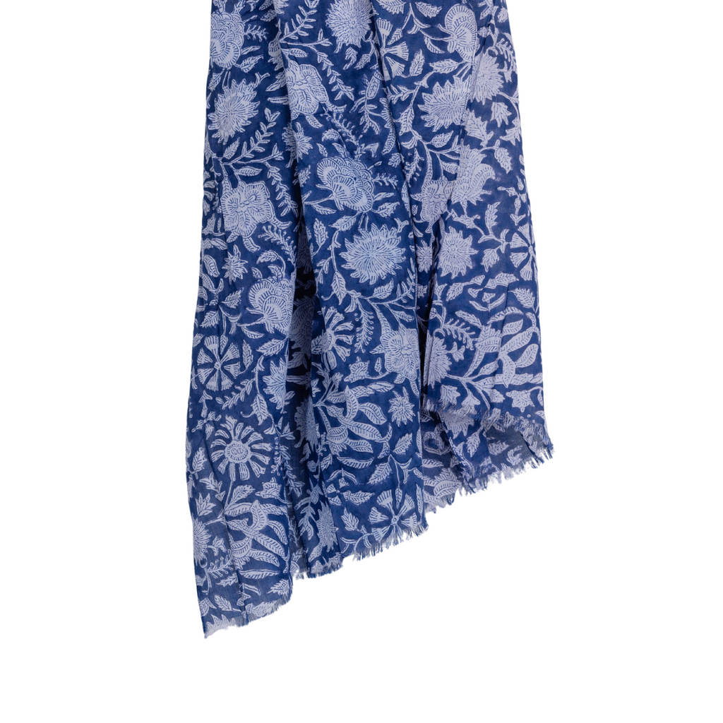 Amalfi Sarong in Mini Bag- Blue - The Well Appointed House