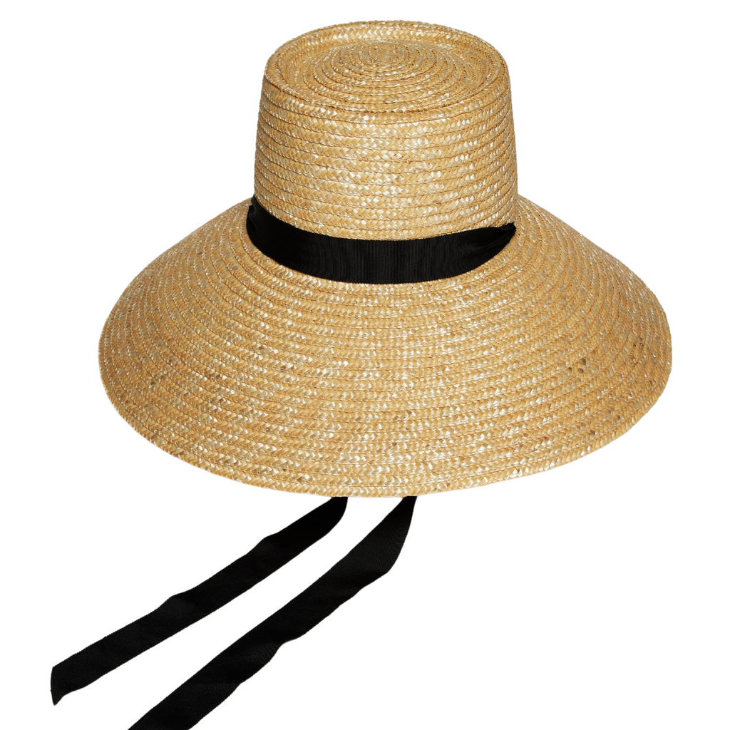Cora Sunhat- Natural/Black - The Well Appointed House