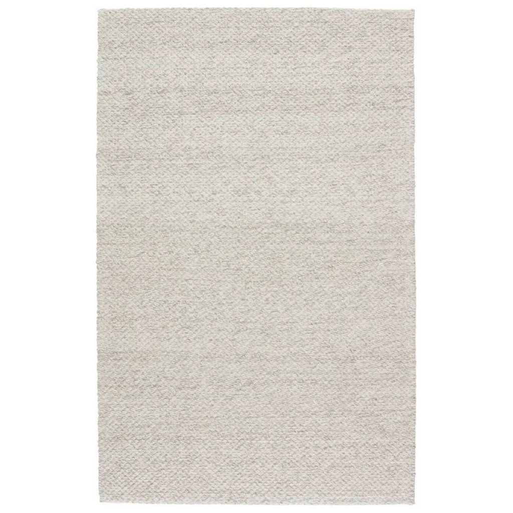 Scandinavian Style Area Rug in Taupe and Cream - The Well Appointed House