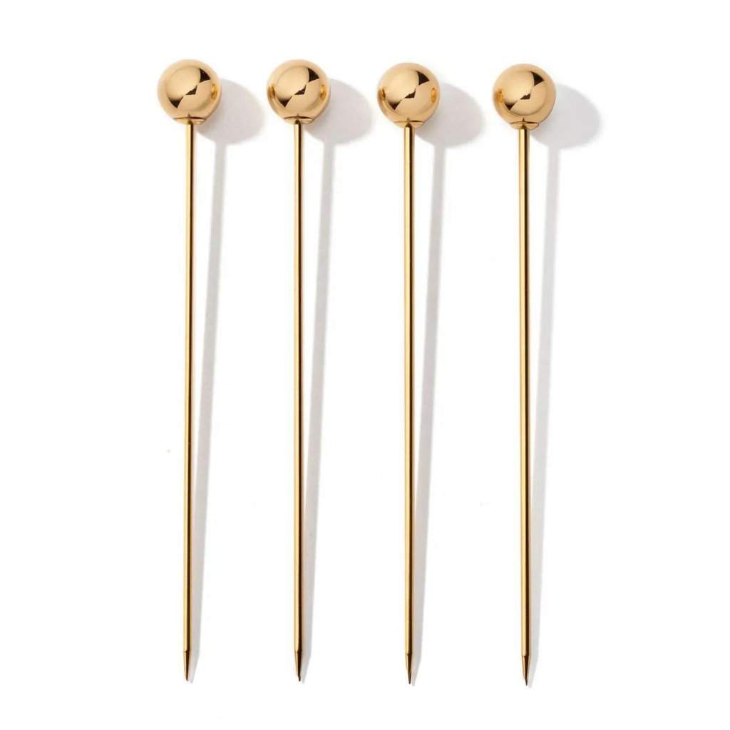 Mattea Cocktail Picks, Set of 4 - The Well Appointed House