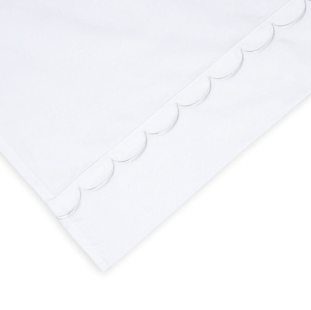 Scallop Embroidered Sheet Set - The Well Appointed House 