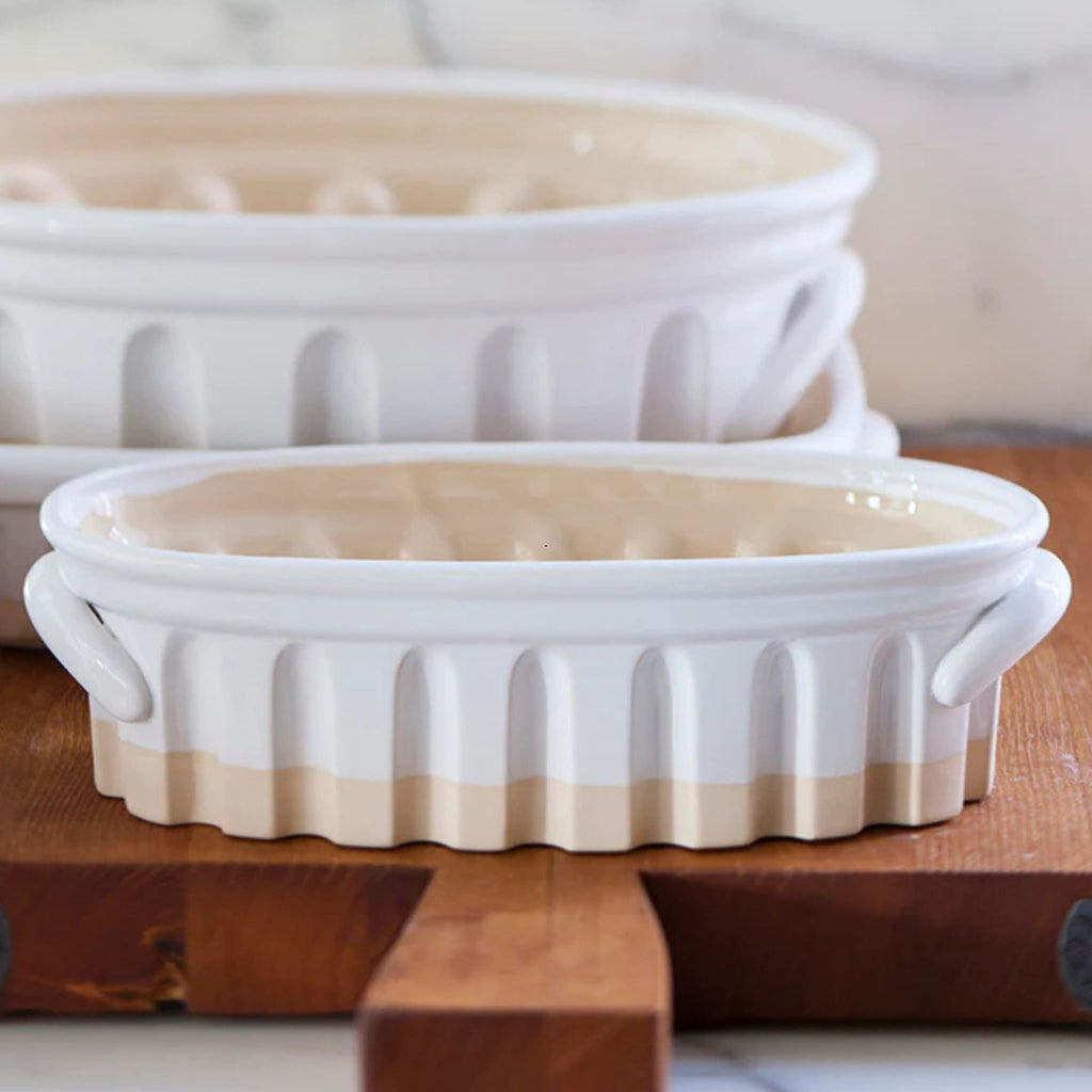 White Oval Baker - Small - The Well Appointed House