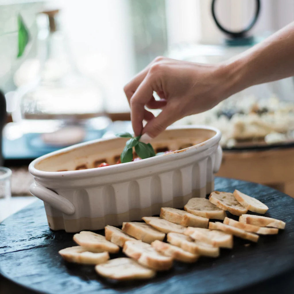 White Oval Baker - Small - The Well Appointed House