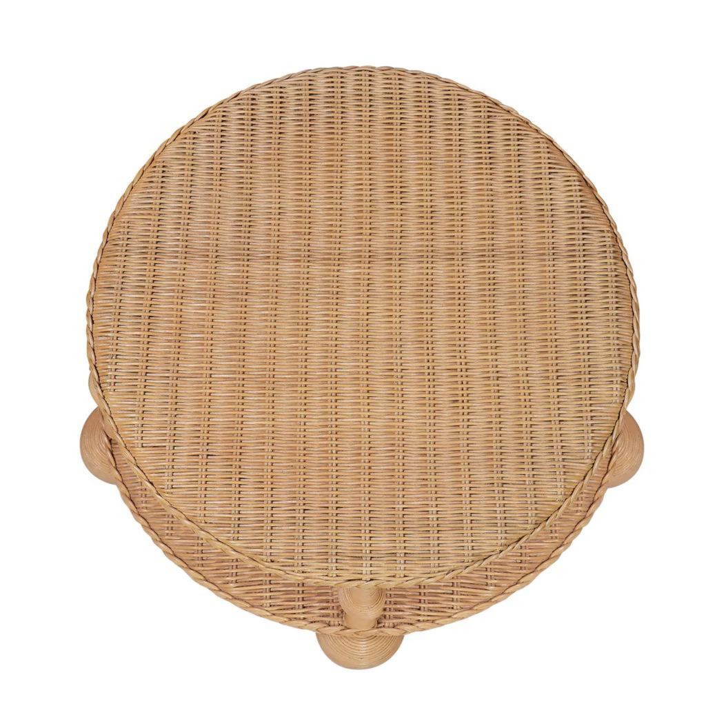 Wicker Lucas Drinks Table - Side & Accent Tables - The Well Appointed House