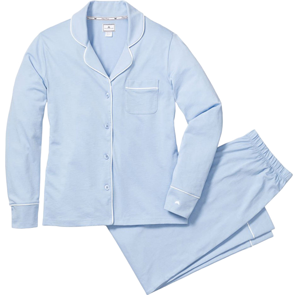 Women's Pima Pajama Set in Periwinkle - The Well Appointed House 