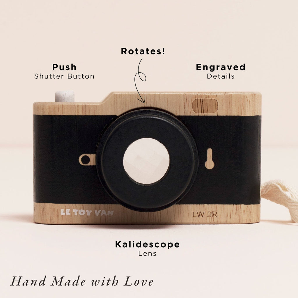 Wooden Retro Camera - The Well Appointed House 