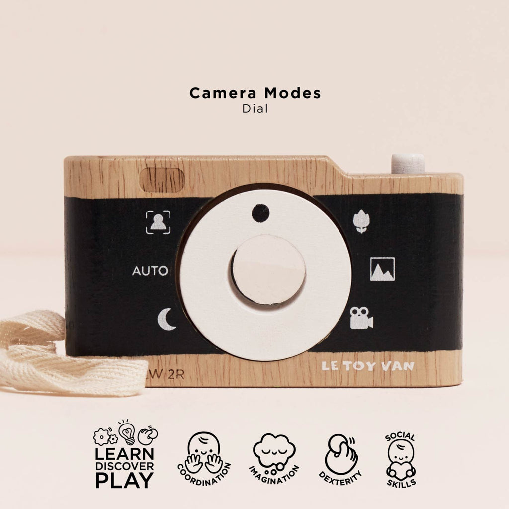 Wooden Retro Camera - The Well Appointed House 