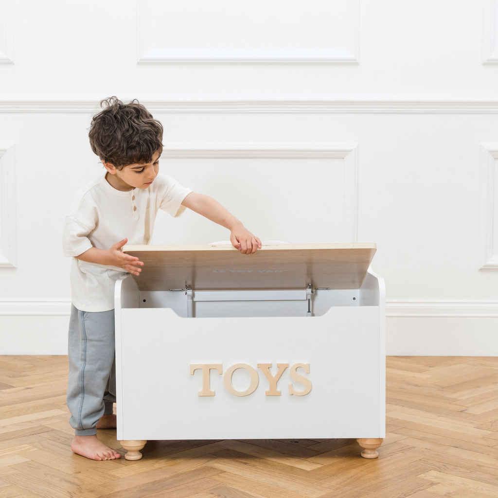 Wooden Toy Storage Box - Little Loves Toy Boxes - The Well Appointed House