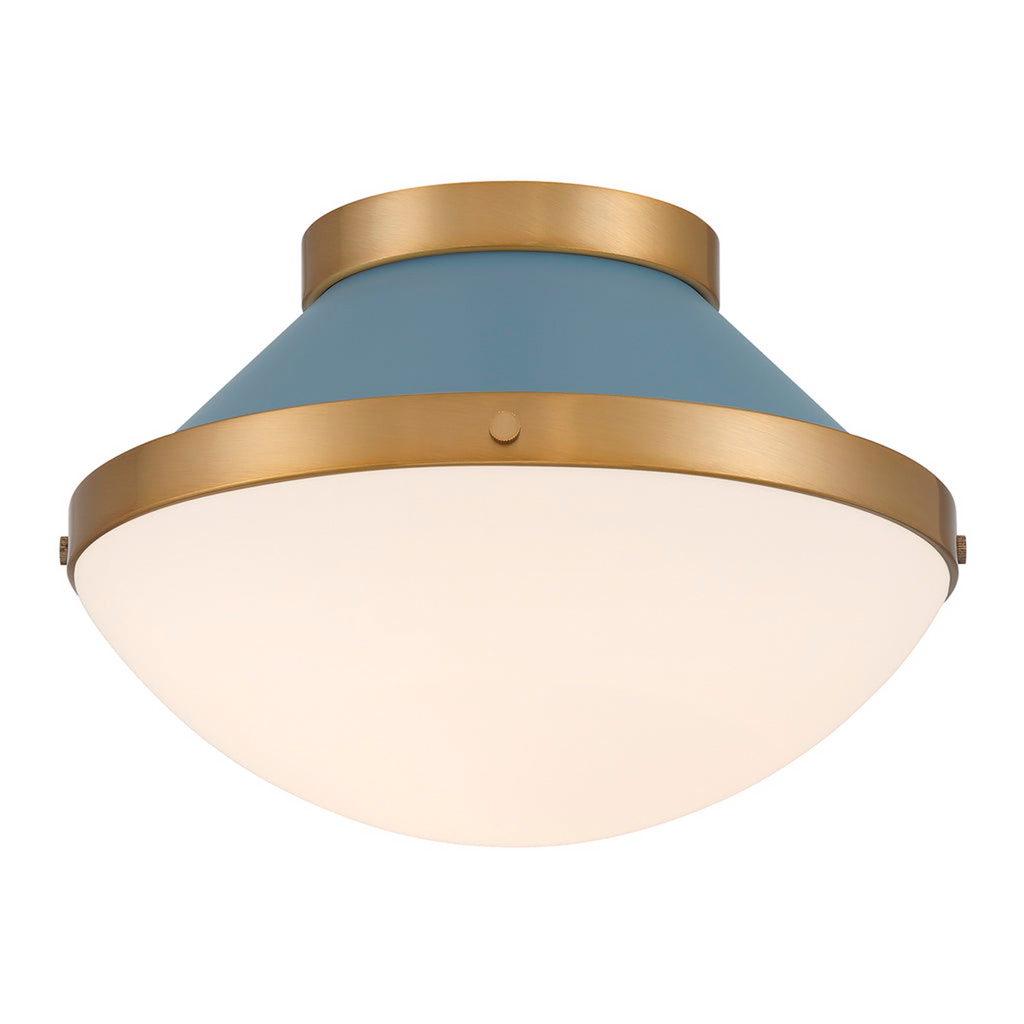 Xander 1 Light Flush - The Well Appointed House