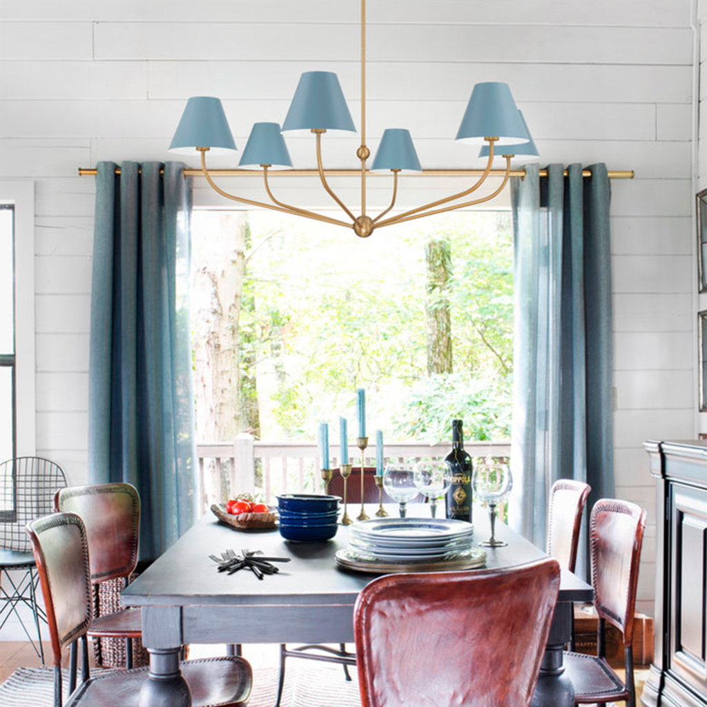 Xavier 6 Light Chandelier - The Well Appointed House