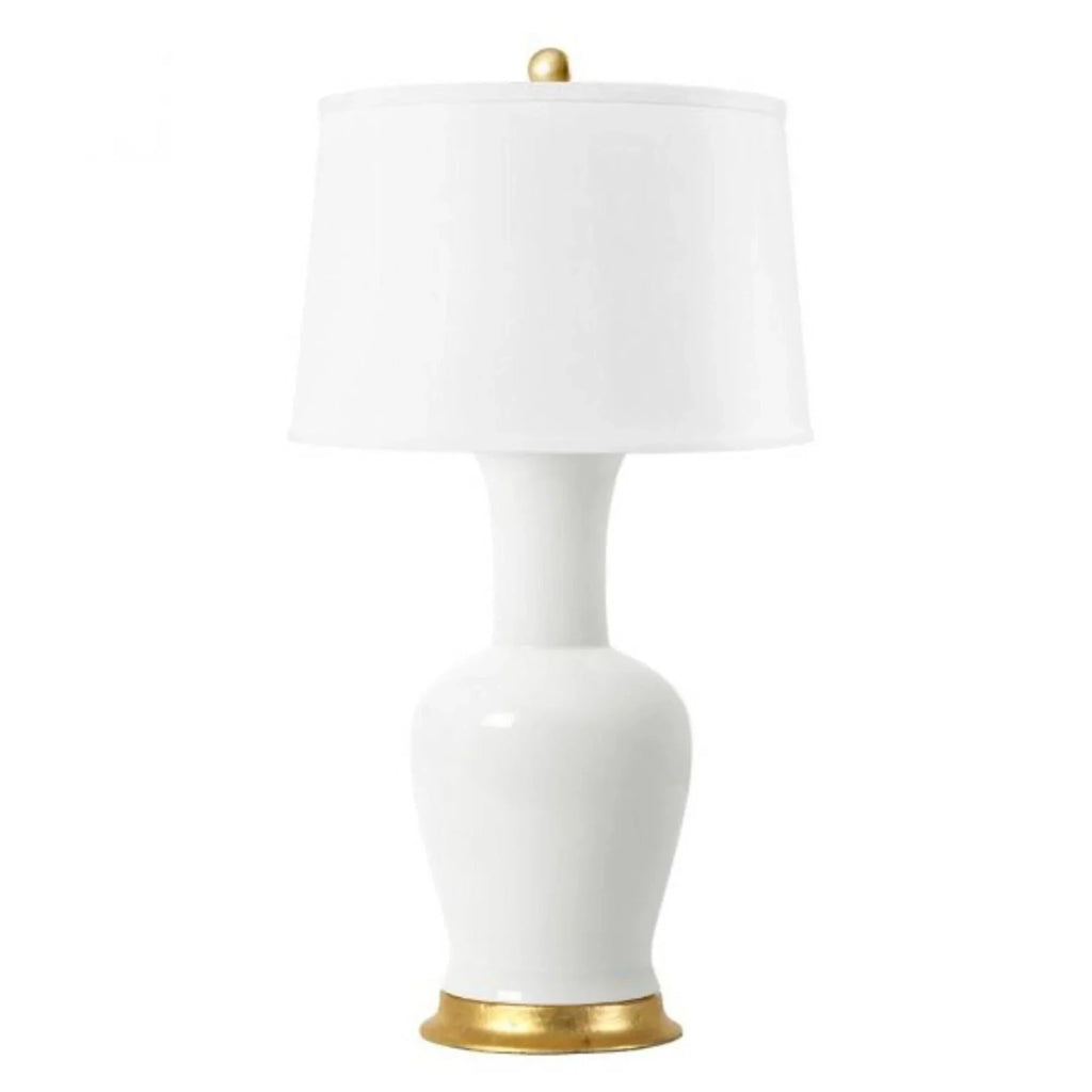 Acacia Porcelain Lamp Base - Table Lamps - The Well Appointed House