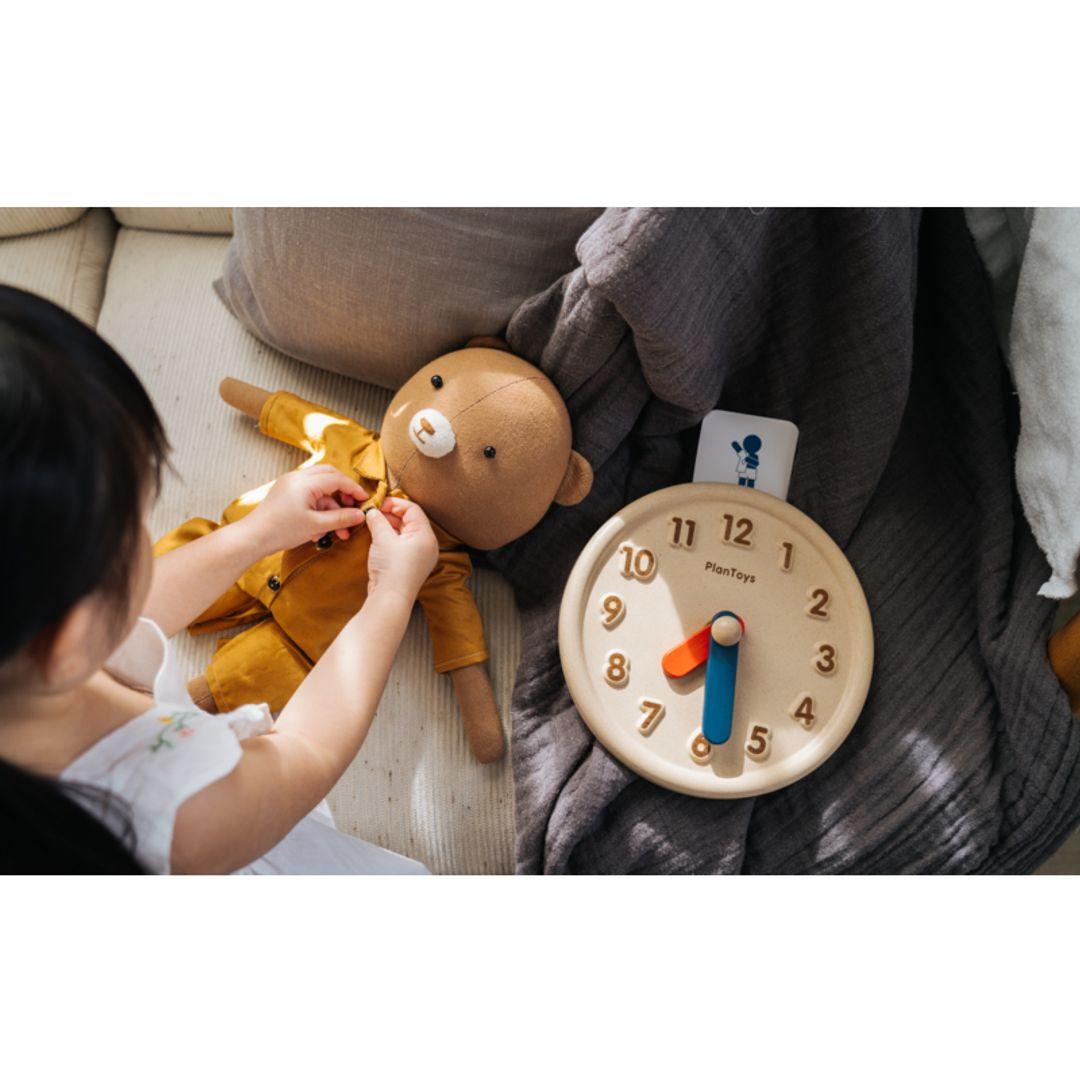 Activity Box With Clock Activity Clock Kids Toy – The Well Appointed House
