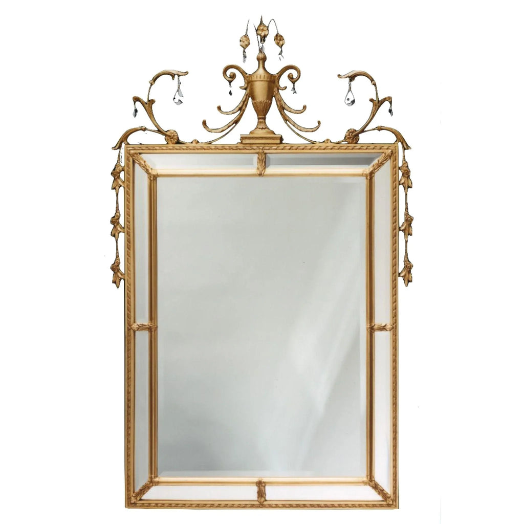 Adam Wall Mirror with Swarovski Crystals - Wall Mirrors - The Well Appointed House
