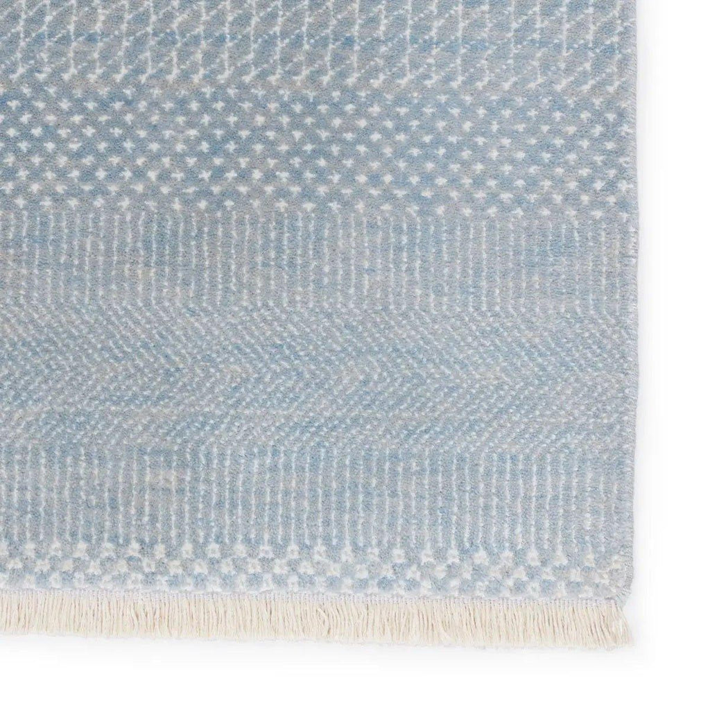 Adler Rug in Blue and Ivory - Rugs - The Well Appointed House