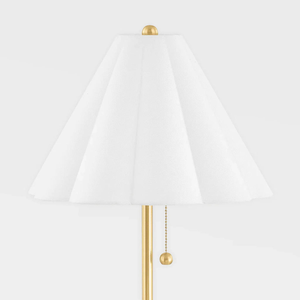 Aged Brass Martha Table Lamp - Table Lamps - The Well Appointed House