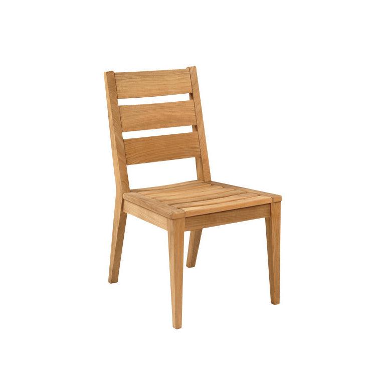 Algarve Outdoor Teak Dining Side Chair - Outdoor Dining Tables & Chairs - The Well Appointed House