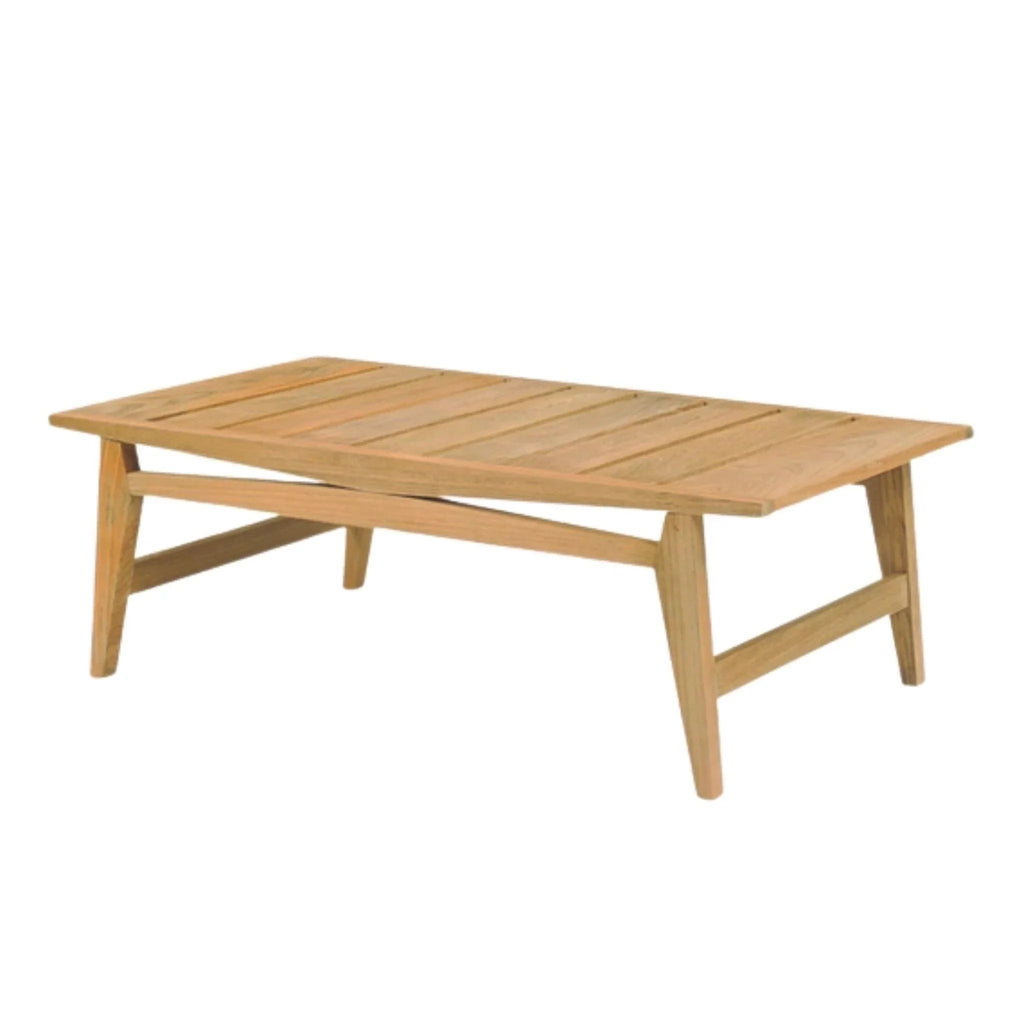 Algarve Rectangular Outdoor Teak Coffee Table - Outdoor Coffee & Side Tables - The Well Appointed House