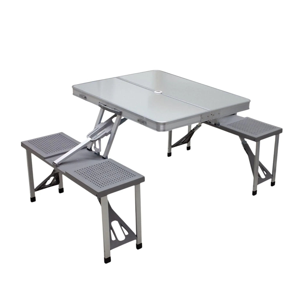 Aluminum Portable Folding Picnic Table - Picnic Baskets & Accessories - The Well Appointed House