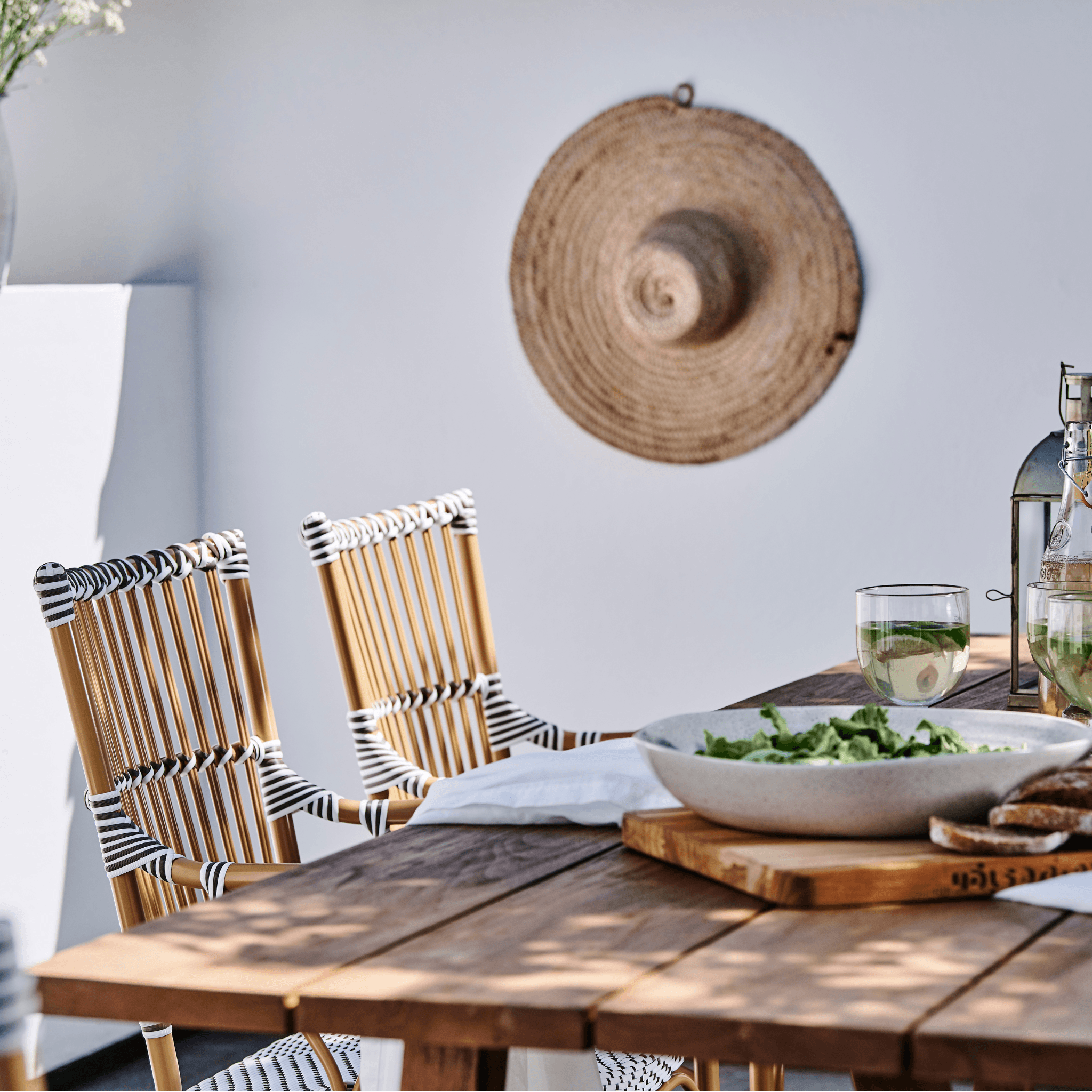 Straw accent chair hot sale