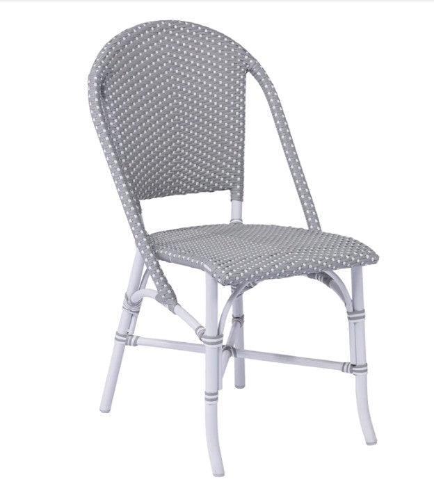 AluRattan™ Bistro Style Side Chair - Available in Seven Colors - Outdoor Dining Tables & Chairs - The Well Appointed House