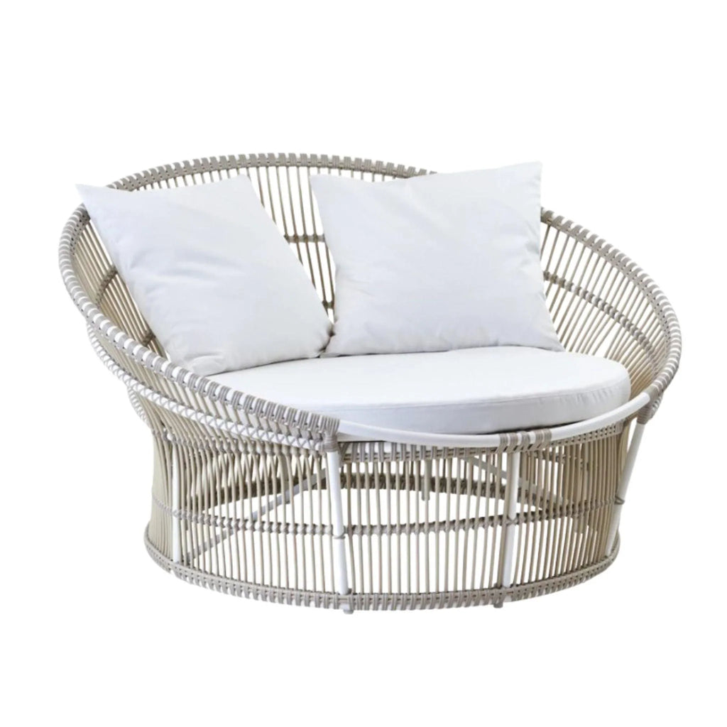 AluRattan™ Round Nest Chair - Available in Three Colors - Outdoor Chairs & Chaises - The Well Appointed House