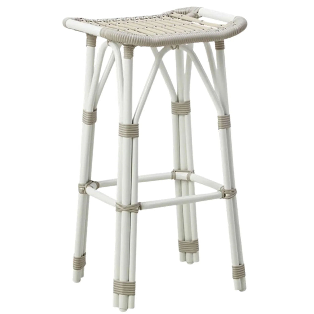AluRattan™ Woven Counter Stool - Outdoor Bar & Counter Stools - The Well Appointed House