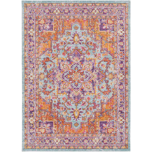 Antioch Purple Multi Persian Design Area Rug - Available in a Variety of Sizes - Rugs - The Well Appointed House
