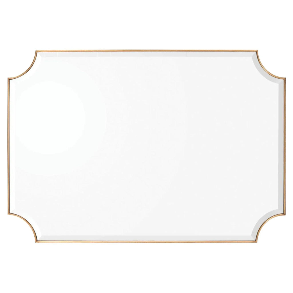 Antique Gold Leaf Beveled Mirror - Wall Mirrors - The Well Appointed House