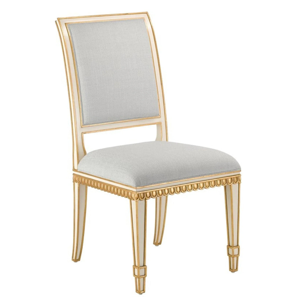Antique Gold Side Chair - Dining Chairs - The Well Appointed House