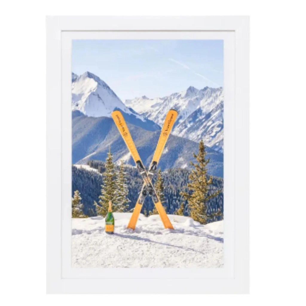 Après Ski, Veuve Clicquot Mini Framed Print by Gray Malin - Photography - The Well Appointed House