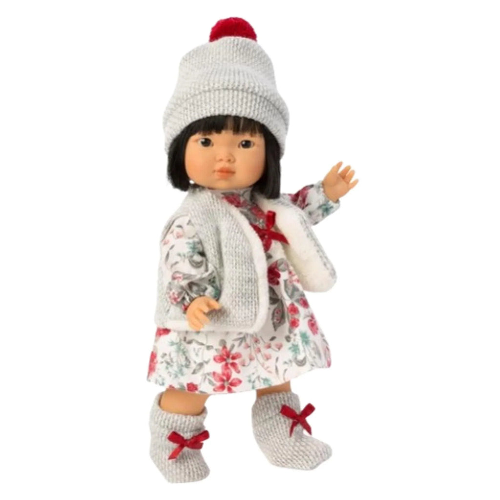 Asian Fashion Doll Aja With Hat & Vest - Little Loves Dolls & Doll Accessories - The Well Appointed House