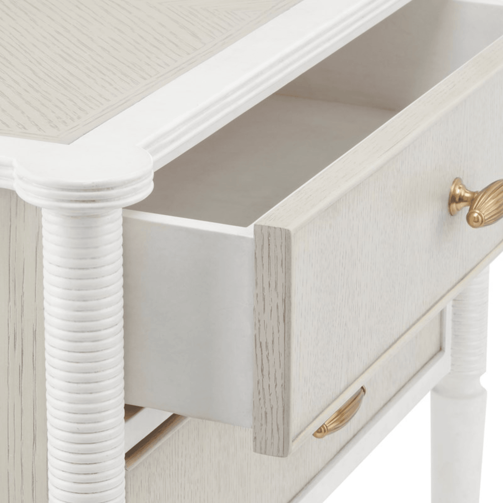Aster White Nightstand - Nightstands & Chests - The Well Appointed House