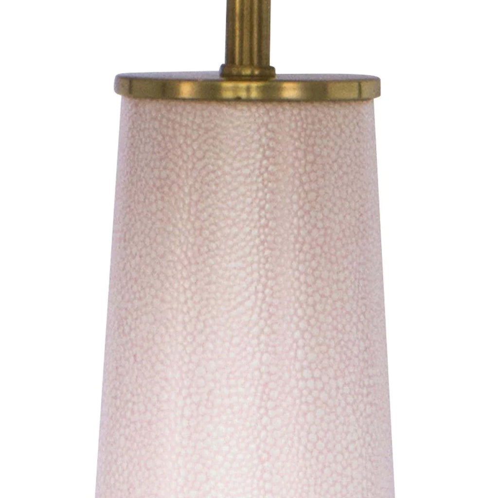 Audrey Ceramic Table Lamp (Blush) - Table Lamps - The Well Appointed House