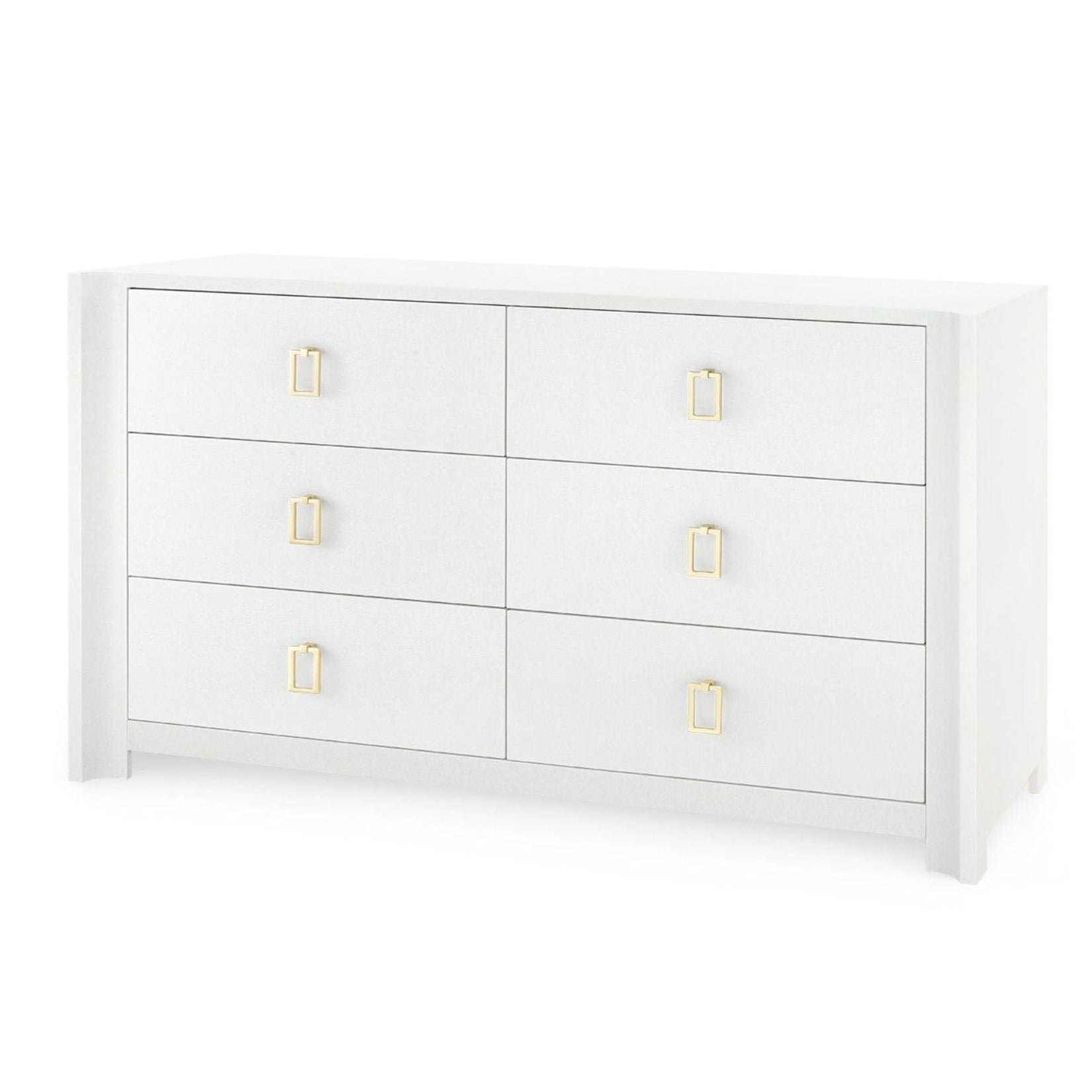 cream 6 drawer dresser Penny Six Drawer White Ash Dresser in Buff Cream