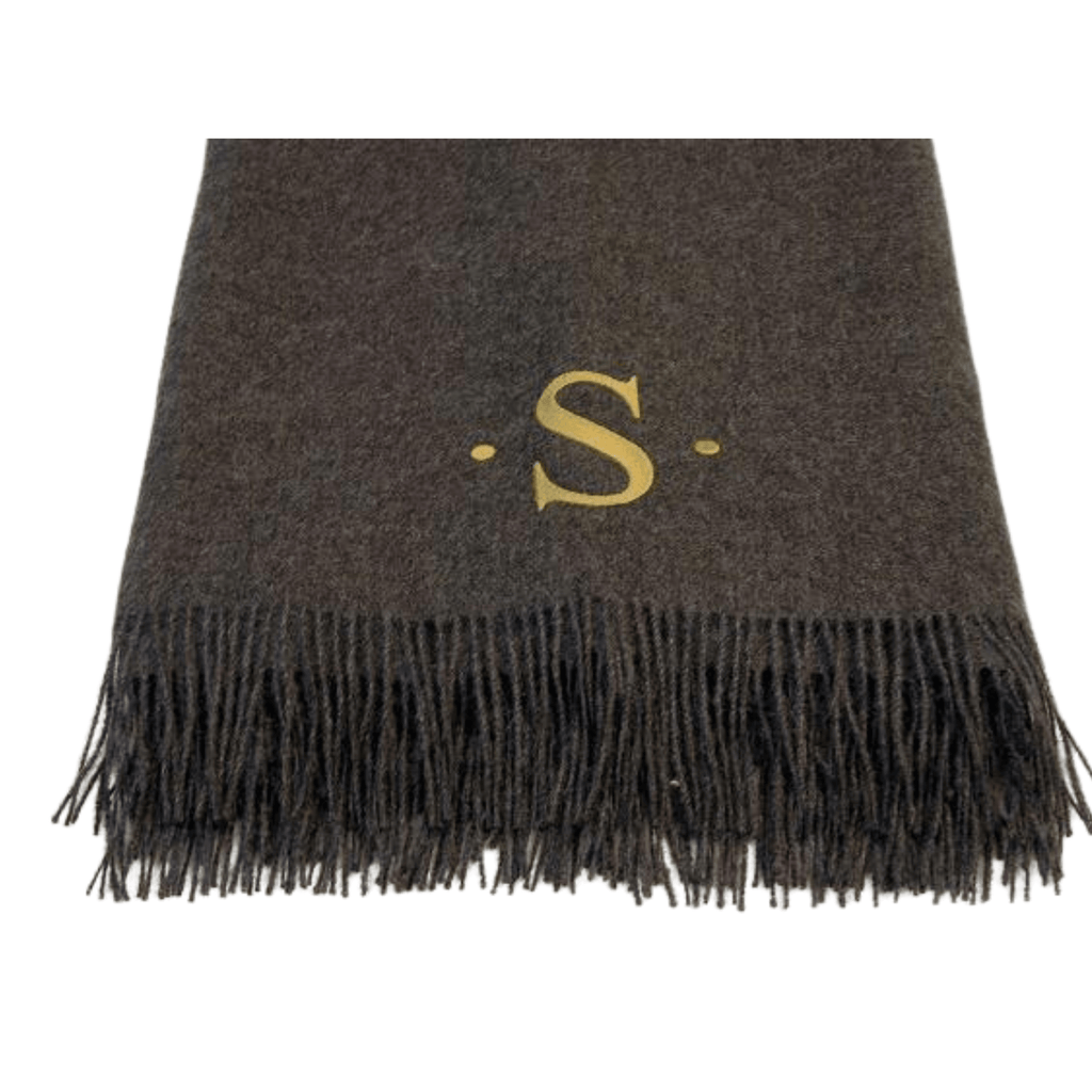 Baby Alpaca Throw with Fringe - Throw Blankets - The Well Appointed House