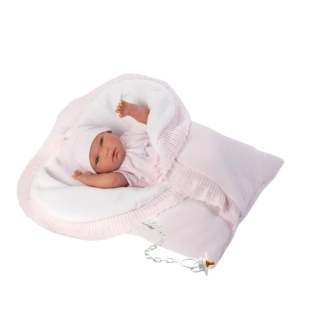 Baby Doll Lily With Reversible Blanket - Little Loves Dolls & Doll Accessories - The Well Appointed House