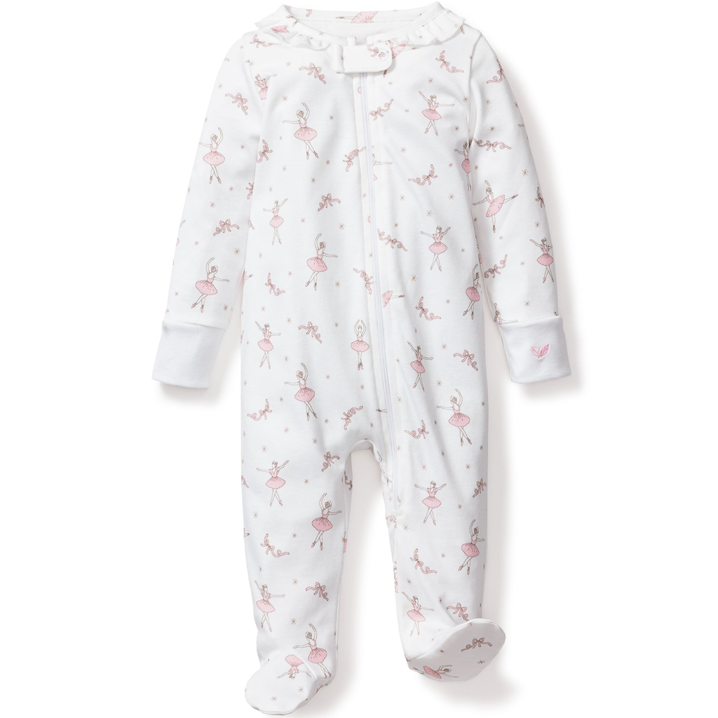 Baby's Pima Romper in Sugar Plum Fairy - The Well Appointed House 