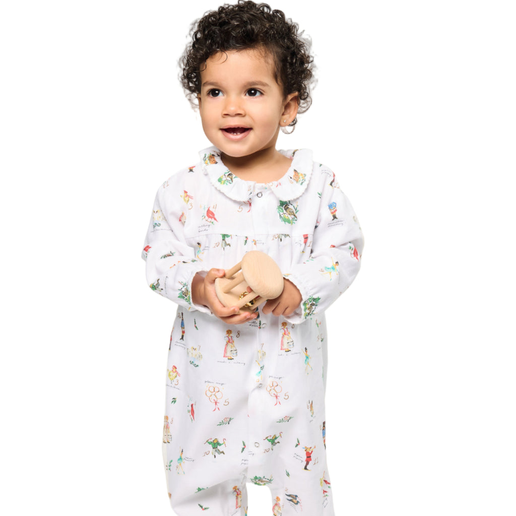 Baby's Twill Madeline Romper in 12 Days of Christmas - The Well Appointed House 