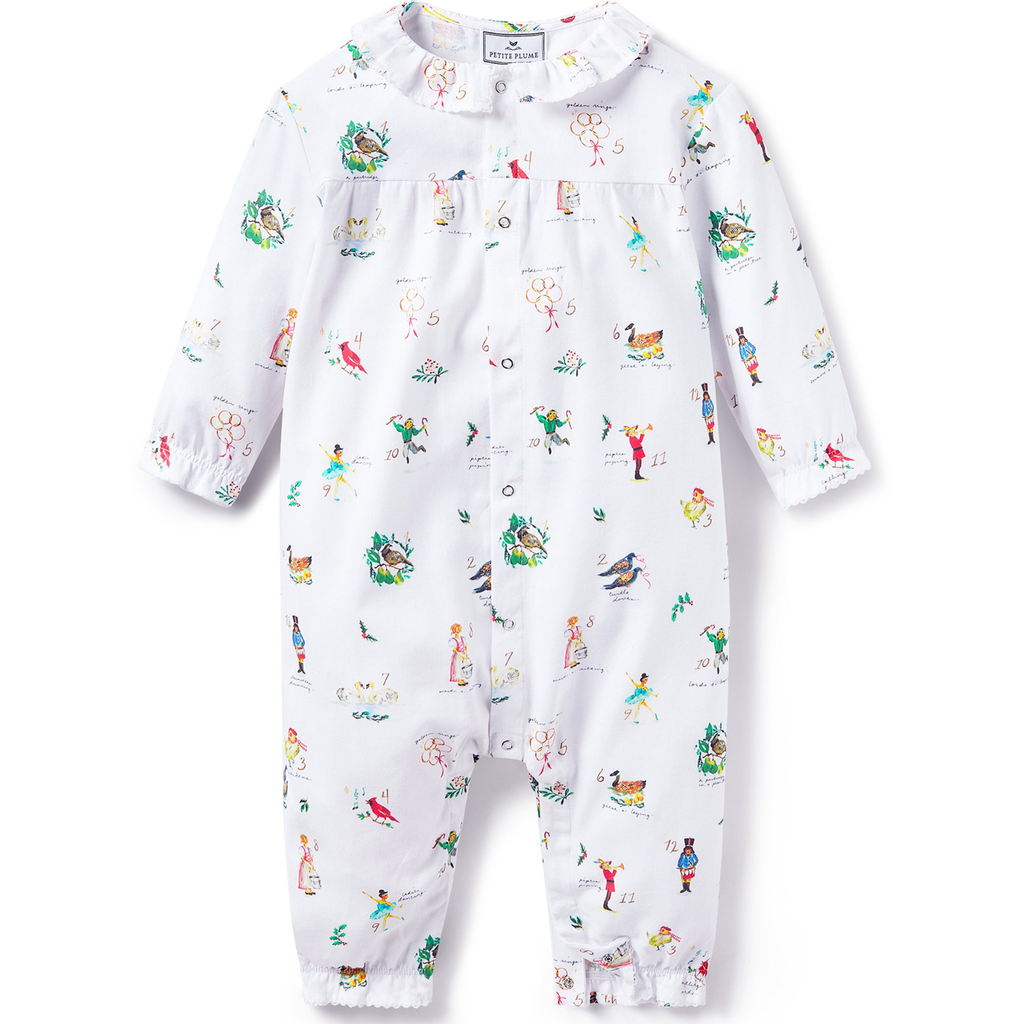 Baby's Twill Madeline Romper in 12 Days of Christmas - The Well Appointed House 