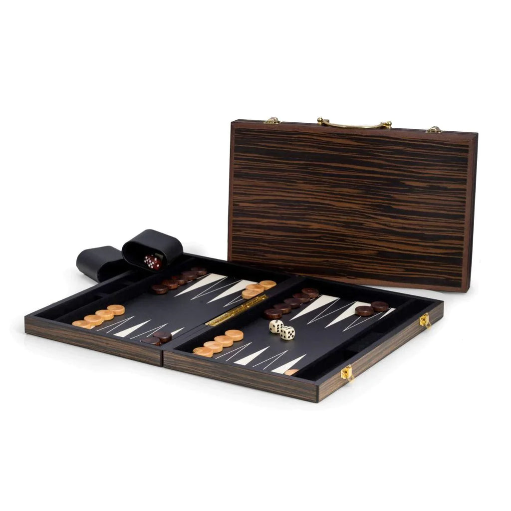 Backgammon Set in Ebony - Games & Recreation - The Well Appointed House