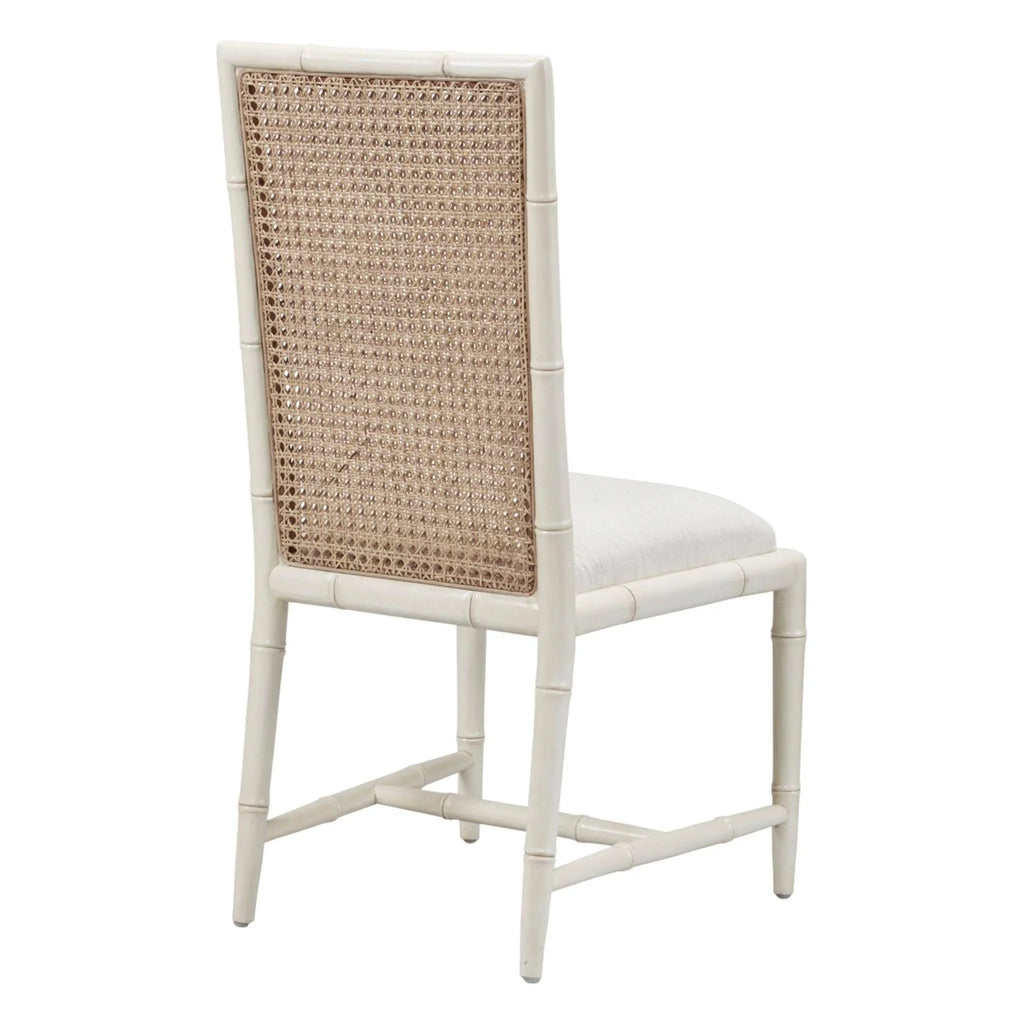 Bamboo Dining Side Chair with Cane Back - Dining Chairs - The Well Appointed House