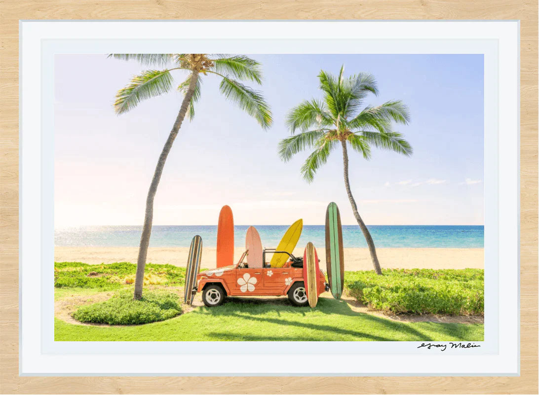Beach Buggy, Mauna Kea Print by Gray Malin – The Well Appointed House